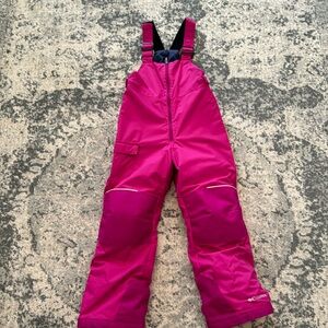 Columbia girls Snow Bibs